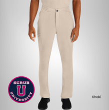 Healing Hands Men's Ryan Zip Fly Slim Fit Scrub Pant 8