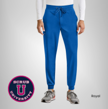 Healing Hands Men's Mid Rise Jogger Scrub Pant 5