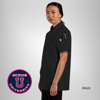 Tahoe Women's Chef Coat Black