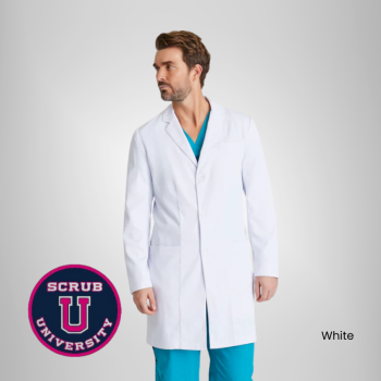 Barco Verse Men's 38 Inch 3 Button Lab Coat