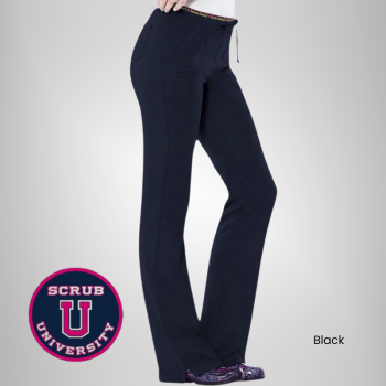 Heart Soul Women's Heart Breaker Drawstring Scrub Pant