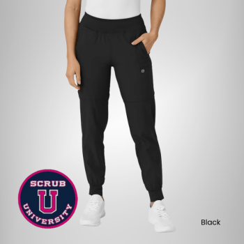 Wink Women's Comfort Waist Cargo Jogger Scrub Pant