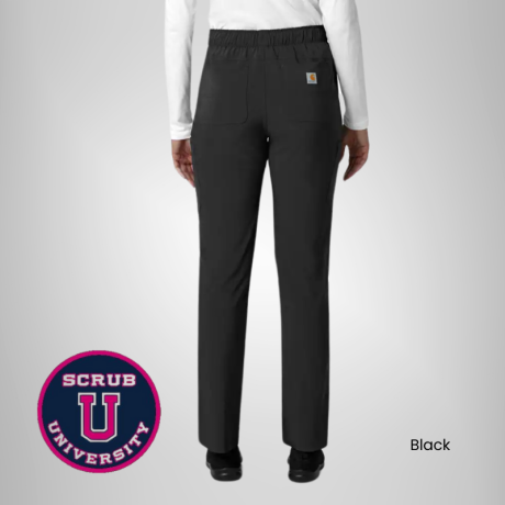 Carhart Women's Force Cross-Flex Straight Leg Cargo Scrub Pant 1