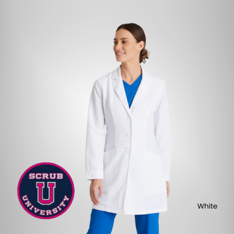 Grey's Anatomy By Barco Eve 2-Pocket Womens34" Lab Coat 1