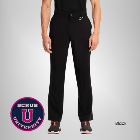 Infinity Men's Zip Fly Cargo Scrub Pant 1