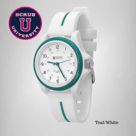Prestige Medical Two-Tone Scrub Watch 1