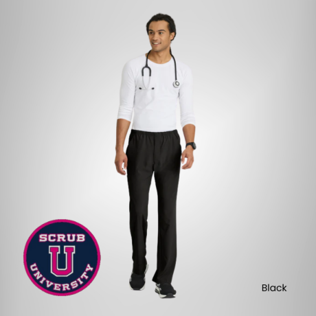 Structure 4-Pockets Zip-Fly Scrub Pant 1